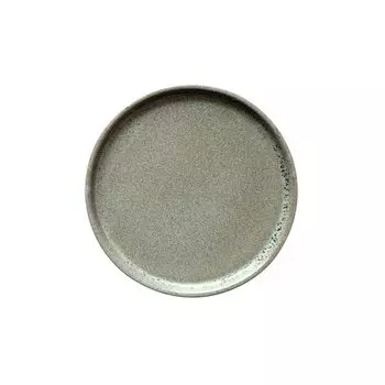 syokkidana плоская тарелка 16 см тарелка для торта десертная тарелка кафе кофейня тарелка стильная столовая посуда серый (С / / Серый) (Микроволновая печь/Посудомоечная машина