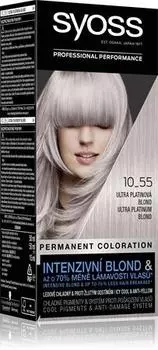 Syoss Cool Blonds permanent hair coloring TU прозрачный