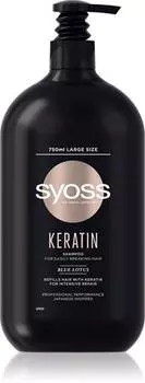 Syoss Keratin anti-brittle hair shampoo TU прозрачный