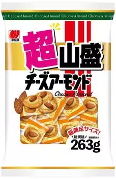 Сыр Sanko Seika Super Mountain со вкусом миндаля 263 г