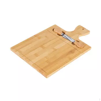 Сырная доска с ножом, переносной поднос для пикника