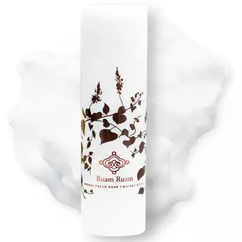 Сырое мыло для лица около 2 Умывание лица Луанг Луан Мыло для очищения лица Клубника нос Поры Угловые пробки Черные точки Тусклость Чувствительная кожа Глина белый