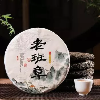 Сырой чай Пуэр Lao Ban Zhang Zhengqitang 500-летнее дерево, 357г