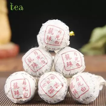 Сырой чай Путуо 2020 года, Белый лунный чай, Жемчуг дракона, Чай Сяотуо, Нектар ароматного меда, Сладкий и полный сырой пуэр