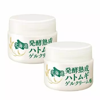 Сырой ферментированный и выдержанный перловый крем с острова Хоккайдо x 2 шт. гель-крем отечественного производства с жемчугом Содержит экстракт перлового ячменя и выдержанную плаценту