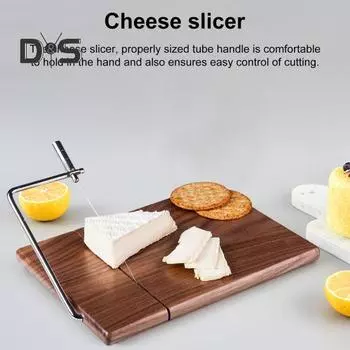 Сырорезка Доска для нарезки блочного сыра Легкая нарезка Деревянная твердая полумягкая сырная масса Масло Овощи Гильотина Колбаса Ветчина Билтонг Вяленое мясо