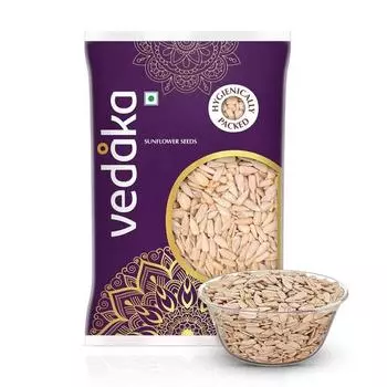 Сырые семена подсолнечника Vedaka | Богаты магнием | Гигиенически упакованы | 1 кг