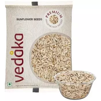 Сырые семена подсолнечника Vedaka Premium | 200 г 200gm