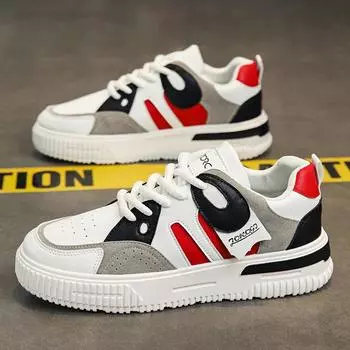 SYTK New mesh breathable men s shoes with low top and thick sole Hong Kong trend shoes 39