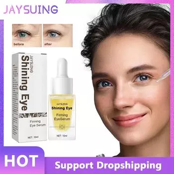 Сыворотка для глаз против морщин, против темных кругов, эффективная против старения, уменьшение тонких линий, мешков под глазами, удаление отечности, укрепляющая эссенция для глаз