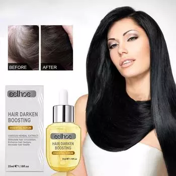 Сыворотка для густых волос, восстанавливающая сухость волос, увлажняющая сыворотка для корней волос, кожи головы, густых волос, нежная сыворотка для кожи головы без вреда 35ml