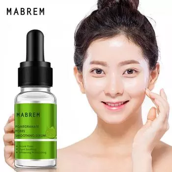 Сыворотка для лица с гранатом, сужающая поры, гиалуроновая кислота, отбеливание, регенерация, увлажняющий, антивозрастной уход за кожей 10ml