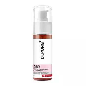 Сыворотка для тела Dr.PONG+ 28D Whitening Drone, Ниацинамид+Вит С +Арбутин, 60 мл. 60 ml.