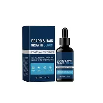 Сыворотка для ухода за волосами на лице увлажняющая нежная питательная мягкая и осветляющая сыворотка для ухода за волосами на лице 60 мл One Size