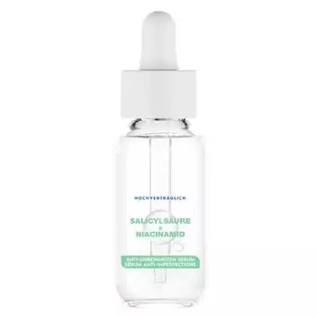 Сыворотка против загрязнений для склонной к акне и чувствительной кожи с салициловым скваланом и ниацинамидом для лица и шеи, гипоаллергенная.30 мл One Size белый