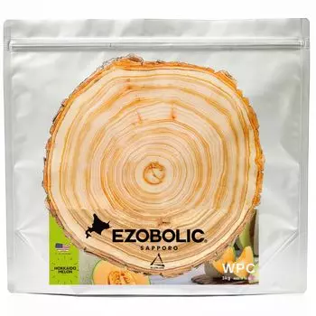 Сывороточный протеин EZOBOLIC 3 кг со вкусом дыни из специализированного магазина протеинов EZOBOLIC из Хоккайдо, отечественное производство [порция 25,1 г]