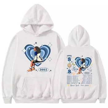 SZA 2023 Концертный тур Женские унисекс толстовки SOS Good Days Модная толстовка с капюшоном L бежевый