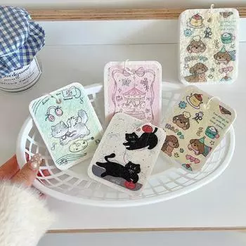 Сжатая волшебная губка для кухни, кухонная меламиновая губка для мытья посуды, тряпка из древесной массы, хлопка, моющее средство