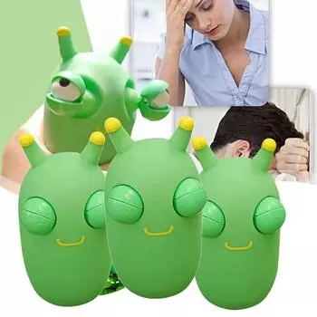 Сжимающие игрушки для снятия стресса, сжимающие игрушки для взрослых, выкачивающие глаза, сжимающие игрушки, новинка для рук, игрушки для взрослых и детей One Size