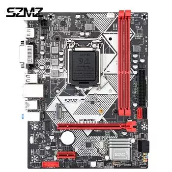 SZMZ B75-H Материнская плата игрового компьютера LGA 1155 поддерживает DDR3 RAM USB SATA3.0 B75 Настольный Mobo, совместимый с Core Xeon E3 V1V2