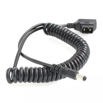 SZRMCC D Tap to DC спиральный кабель питания для DSLR Rig BlackMagic Cameras SmallHD Monitor Anton-Bauer 5.5X 2.5mm DP6-SDI DP6-SLR (Прямой DC2.5)