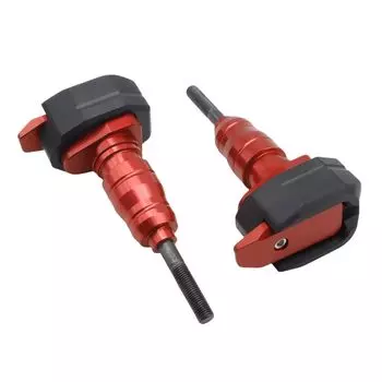 SZYUMO Мотоциклетная рама слайдер ЧПУ опускающаяся защита обтекатель защита против удара протектор подходит Yamaha MT03 MT09 FZ1 FZ6 R3/R25 FZ8/N (красный) красный