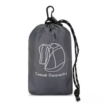 T0# 10L Складной Портативный Рюкзак Сверхлегкий Водонепроницаемый Дорожная Сумка Для Отдыха На Природе(Гре