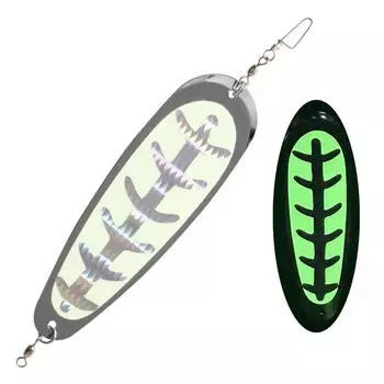 T0# 14 см рыболовная блесна рыболовная блесна форель спиннинг флэшер прочный для Saltw 01