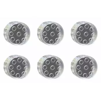 T0# 1 шт. спиральный держатель для стебля букета флористическая композиция для ваз(S Прозрачный А)