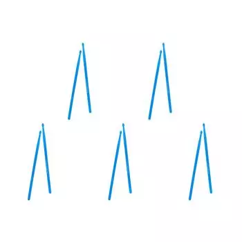 T0 # 2 шт. 4 цвета нейлоновые светящиеся барабанные палочки для взрослых и детей Professional (синий)