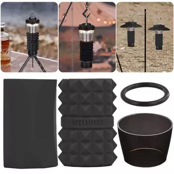 T0# 3 шт. абажур и чехол для лампы, комплект, маленький абажур, противоскользящий, для Goal Zero Lig