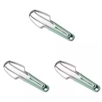 T0 # 3-в-1 резак для вилки для арбуза, резак для нарезки из нержавеющей стали, инструмент для нарезки (Гре