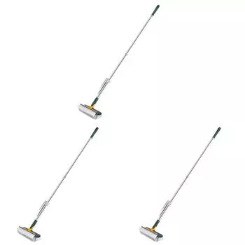 T0# 3 в 1 щетка для пола с длинной ручкой для плитки в ванной комнате (Темно-зеленый)