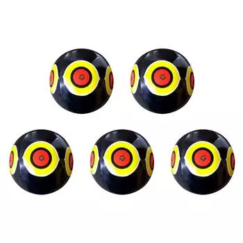 T0 # 40 СМ Надувной Отпугиватель Птиц Отпугиватель Отпугивающих Глаз Воздушных Шаров (черный)