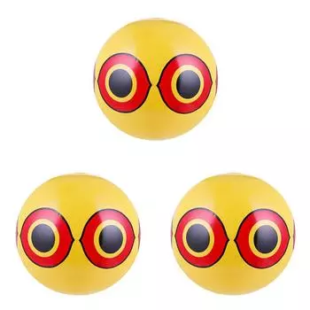 T0 # 40 СМ Надувной Отпугиватель Птиц Отпугиватель Отпугивающих Глаз Воздушных Шаров (желтый