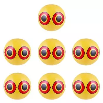 T0 # 40 СМ Надувной Отпугиватель Птиц Отпугиватель Отпугивающих Глаз Воздушных Шаров (желтый