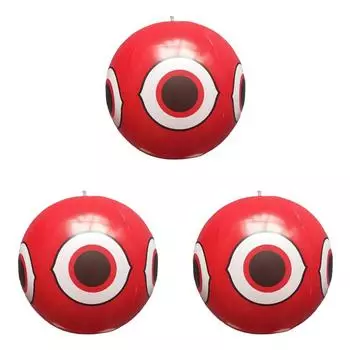 T0 # 40 СМ Надувной Отпугиватель Птиц Отпугиватель Отпугивающих Глаз Воздушных Шаров (красный)