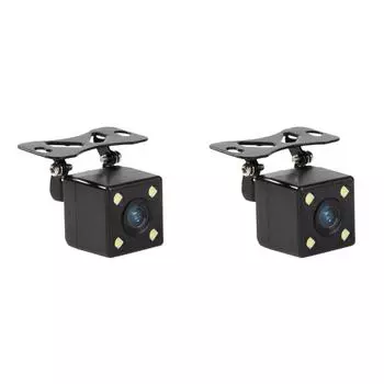 T0# 4/12LED Автомобильная камера заднего вида с углом обзора 170 градусов Парковочная камера (4 светодиода)