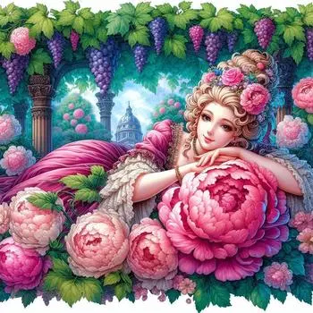 T0# 5D DIY Полный Круглый Дрель Алмазная Картина Девочка Набор Домашний Декор Искусство Ремесло Q4618