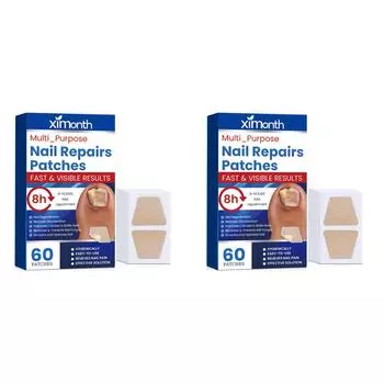 T0 # 60 шт. наклейки для ремонта ногтей дышащие патчи для ремонта ногтей липкий уход за ногами T