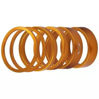 T0 # 6 шт. прокладка для велосипедной вилки 2/5/10 мм, проставка для велосипедной гарнитуры для MTB Bicyle (Гол