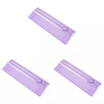 T0# A4 Bidirectional Cutting Paper Cutter with Pull-out Ruler Photo Trimmer (Pur