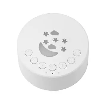 T0# Baby Sleep Machine 18 Soothing Sounds Sleep Machine Night Light for Home Tra