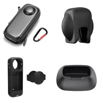 T0# для Insta360 X4 Аксессуары PU Портативная сумка для хранения Корпус камеры Мини Хранение