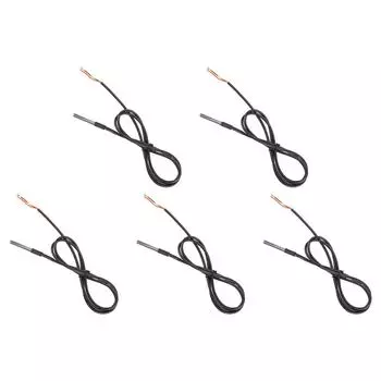 T0 # DS18B20 Датчик температуры из нержавеющей стали, водонепроницаемый 3,0–5,5 В (1m)