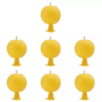 T0# Fruit Fly Traps Sticky Traps Citrus Shaped for Indoor Outdoor (B)