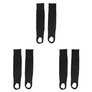 T0 # футбольные носки с защитой голени, компрессионные футбольные носки-трубы для мужчин и женщин (черный