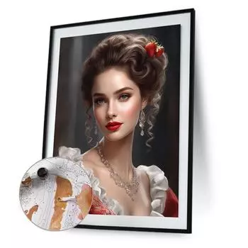 T0# Набор для рисования по номерам на холсте DIY Картина маслом Девушка Декор для дома H4437