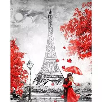 T0# Набор для рисования по номерам на холсте DIY Картина для любителей масляного искусства Декор для дома 40x5