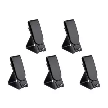 T0 # пряжка для гарнитуры, крючок, быстросъемный зажим, кронштейн для ремня (черный)